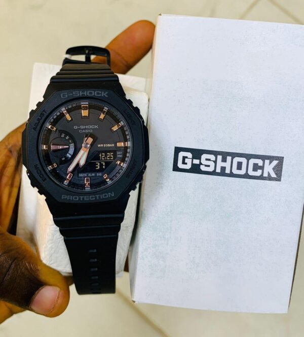 Casio G-Shock Analog Digital Black Dial Quartz GMA-S2100 Men's Watch