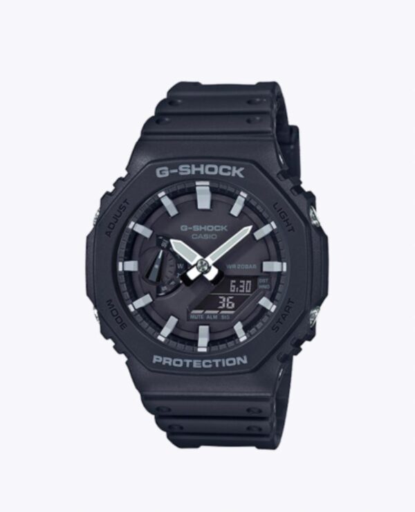 G-Shock GA-2100 Carbon Core Guard Black Analog Digital Watch