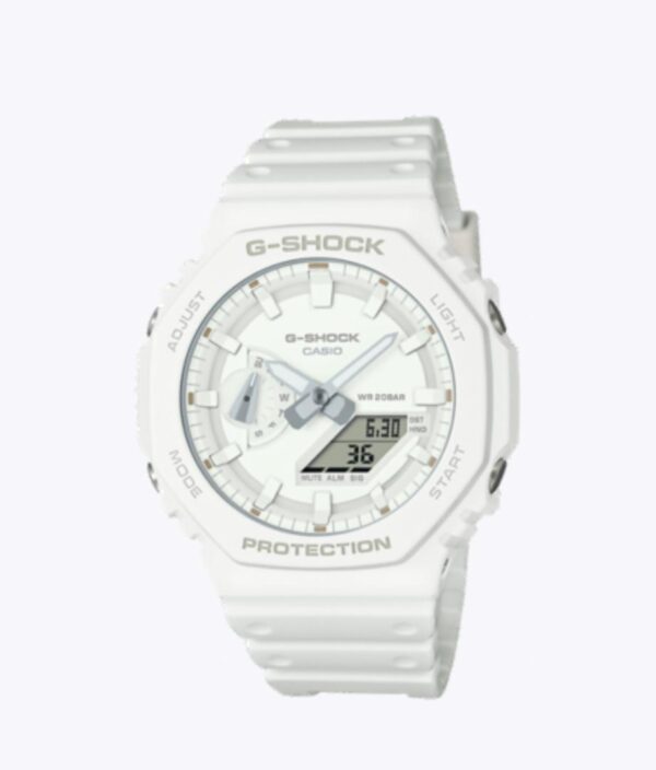 Casio GA-2100 Rugged G-Shock Watch WHITE